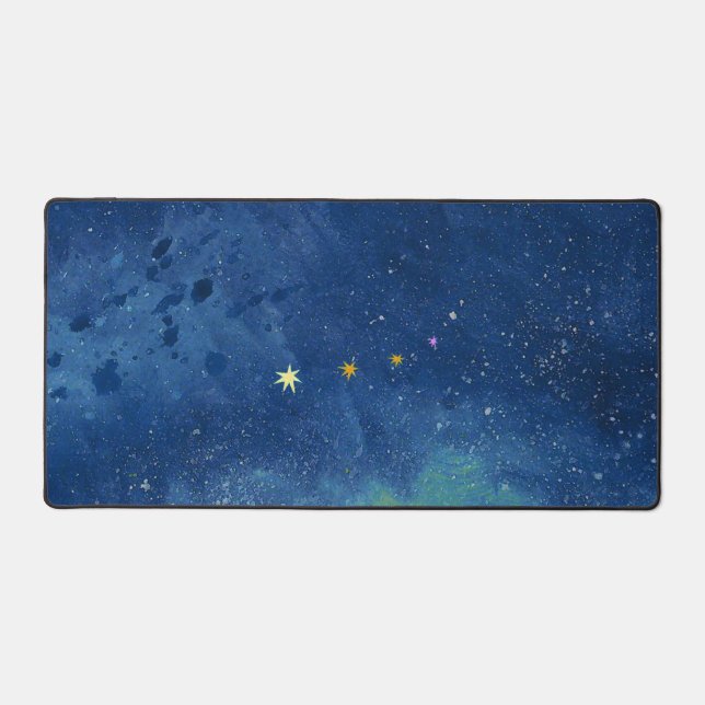  The starry sky  Desk Mat (Front)