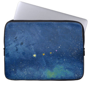  The starry sky illustration  Laptop Sleeve