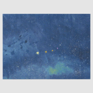 The starry sky illustration Tissue Paper