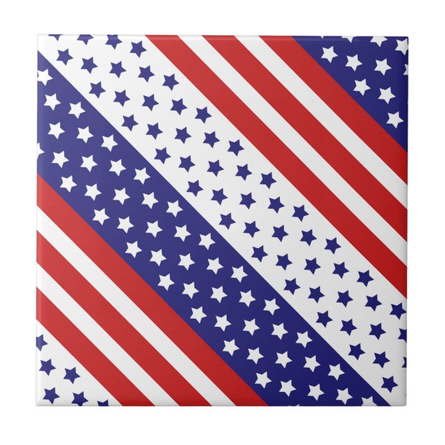The Stars and Stripes Tile (Front)