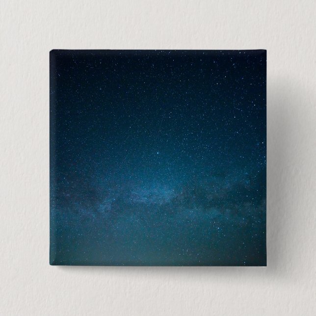 The Stars at Night 2 Inch Square Button (Front)