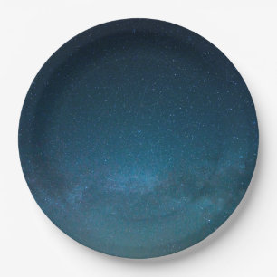 The Stars at Night Paper Plate