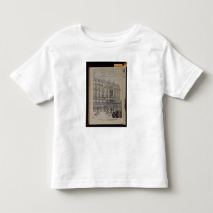 The start of the Paris-Brest bicycle race Toddler T-shirt