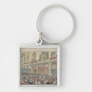 The Start of the Road Race Keychain