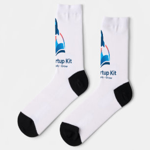 The Startup Kit Rocket Logo Crew Socks