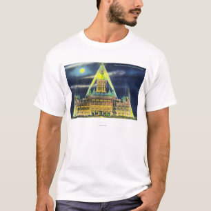 The State Capitol Building at Night T-Shirt
