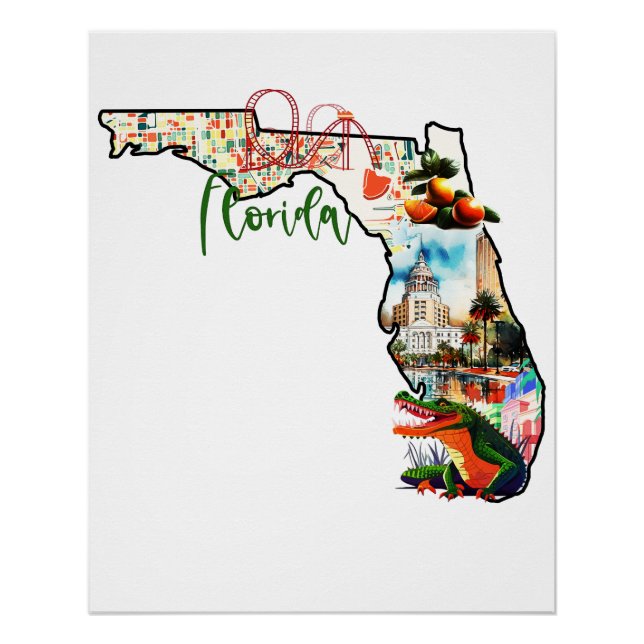 The State Of Florida Poster (Front)