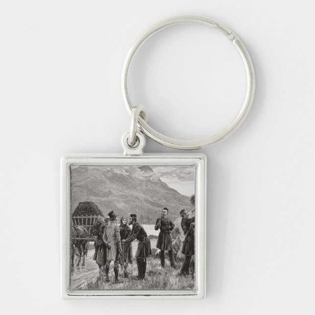 The State of Ireland Keychain (Front)