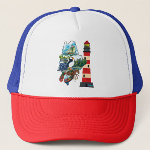 The State Of Maine Trucker Hat