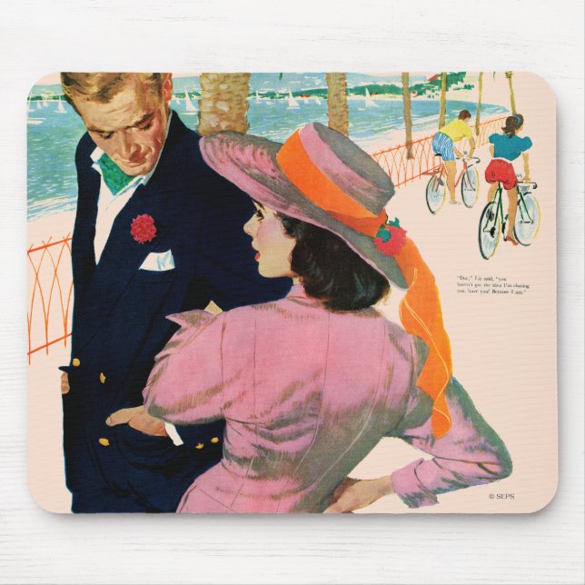 The Stategy of Love Mouse Pad (Front)