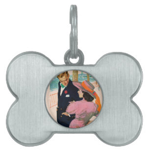 The Stategy of Love Pet Name Tag