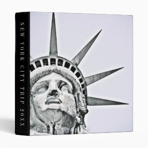 The Statue of Liberty Add Your Text Binder