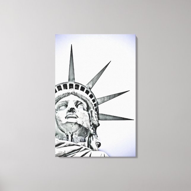 The Statue of Liberty Canvas Print (Front)