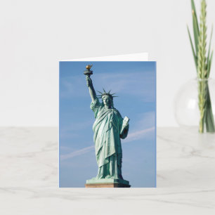 The Statue of Liberty Enlightening the World Card
