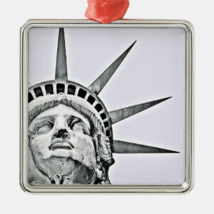 The Statue of Liberty Metal Ornament