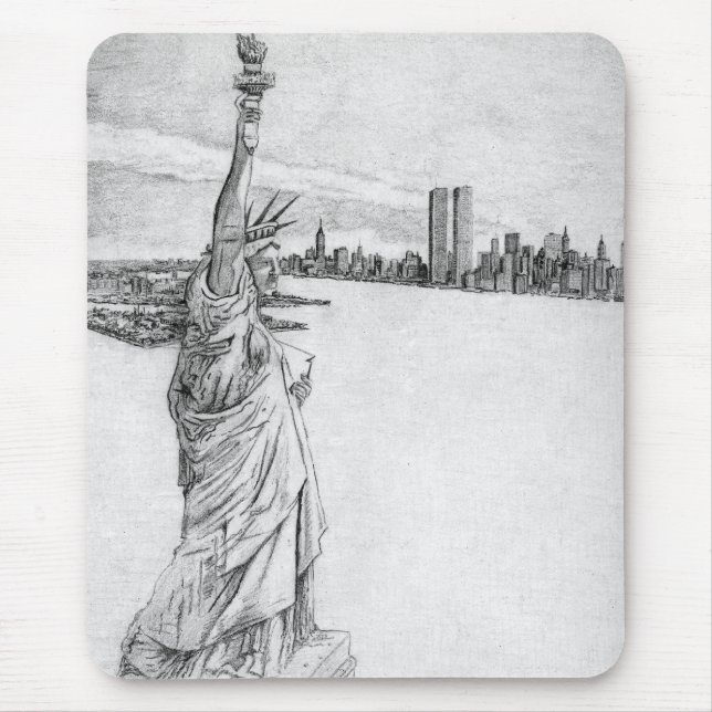 The Statue of Liberty Mouse Pad (Front)