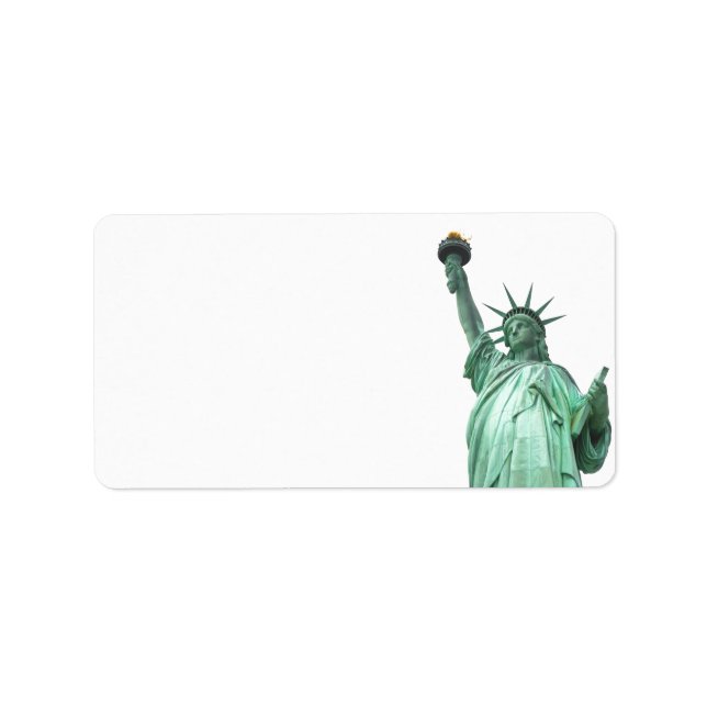 The Statue of Liberty, New York City Label (Front)