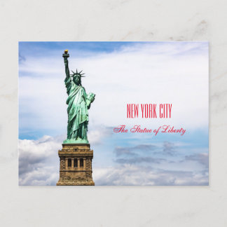 The Statue of Liberty  Postcard