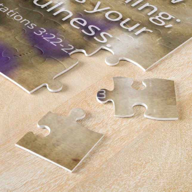 The Steadfast Love of the Lord Jigsaw Puzzle (Side)