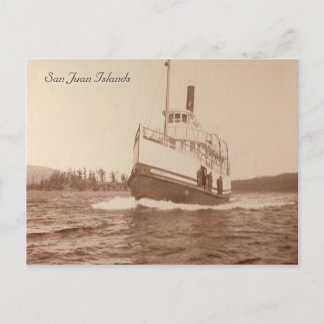 The Steamboat Islander Postcard