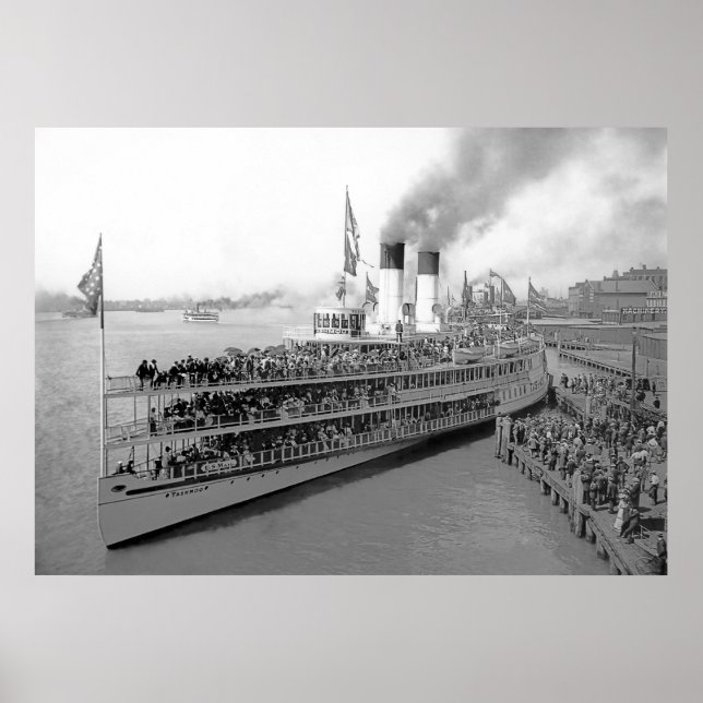 The Steamer Tashmoo Poster (Front)