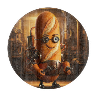 The Steampunk Baguette Cutting Board