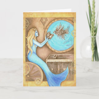 The Steampunk Heart Greeting Card