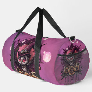 The Steampunk Owl: Guardian of Secrets. Duffle Bag