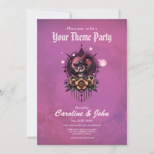 The Steampunk Owl: Guardian of Secrets. Invitation