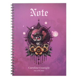 The Steampunk Owl: Guardian of Secrets. Notebook
