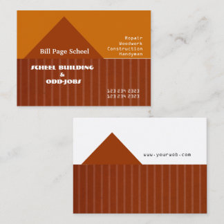 The Steeple Attic Handyman Remodeling Contractors Business Card