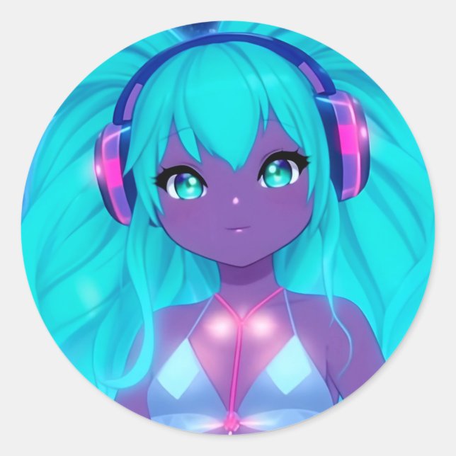 The Stellargroove Godess Sticker #01 (Front)