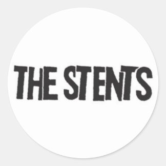 The Stents Classic Round Sticker