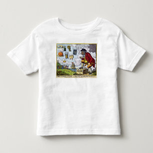 The Stepping Stone,John Bull peeping into Toddler T-shirt