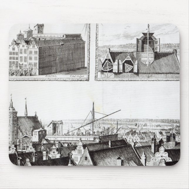 The Sternenburg observatory Mouse Pad (Front)