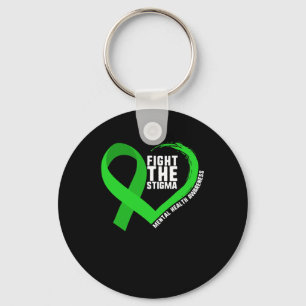The Stigma Mental Health Awareness Depression Anxi Keychain