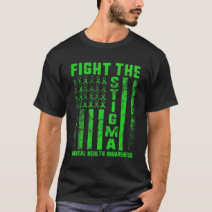 The Stigma Mental Health Awareness Depression Anxi T-Shirt