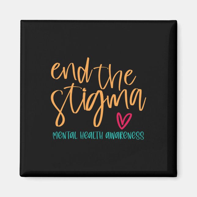 The Stigma Support Ptsd Mental Health Problems Hea Magnet (Front)