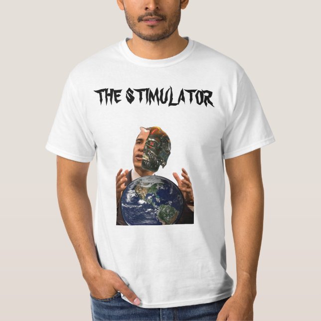 THE STIMULATOR - World T-Shirt (Front)