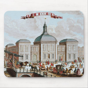 The Stock Exchange, Amsterdam, 1743 Mouse Pad
