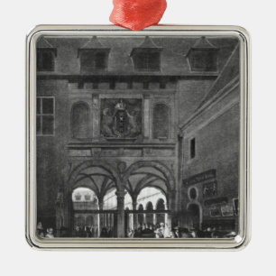 The Stock exchange in Amsterdam Metal Ornament