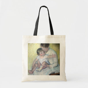 The Stocking, Mary Cassatt Tote Bag