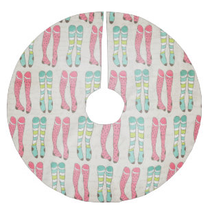 The Stockings Were Hung Holidays Tree Skirt