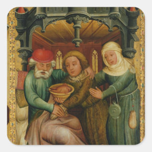 The Stolen Blessing from the High Altar Square Sticker