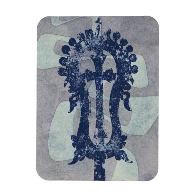 The Stolen Cross Magnet (Vertical)