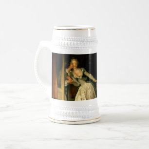 The Stolen Kiss Fragonard Beer Stein