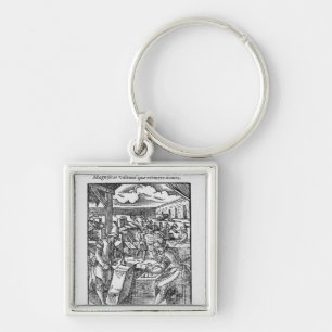 The stone-cutter keychain