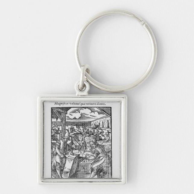 The stone-cutter keychain (Front)