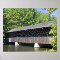 The Stone Mountain Covered Bridge at Stone