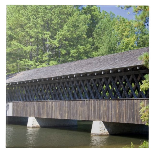 The Stone Mountain Covered Bridge at Stone Tile (Front)